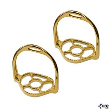 Equestrian Gold Stirrups Horse