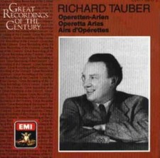 Richard Tauber : Operetta Arias-Tauber CD Highly Rated eBay Seller Great Prices