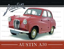 AUSTIN A30 #L451 SIGN  23.7" x