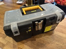 FOCUS Jumbo Toolbox - 40x22x20cm - Secure with Tote and Lid Storage - VGC