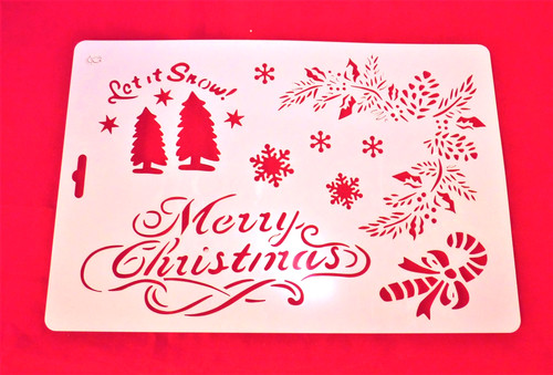 Sheet plastic stencil - sheet,