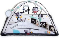Black & White Gymini, 2-in-1 Musical Baby Play Mat, 0+ Months, Baby
