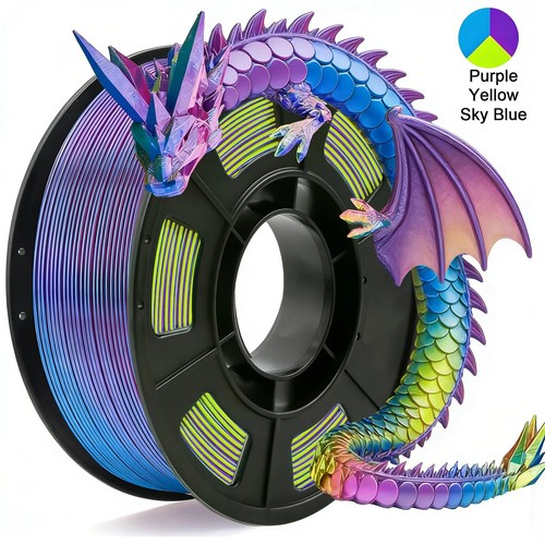 Tricolor silk pla printer - silk,