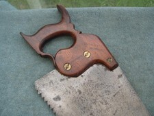 28" Rip saw by Hill late Howel, London.