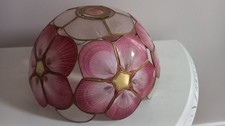 Vintage Capiz Shell Lampshade