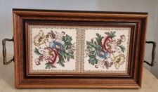 Vintage Tray Ceramic Rose