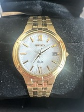 Seiko Solar White Men's Watch - SNE030