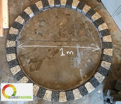 120 granite circle tree - 120, cm