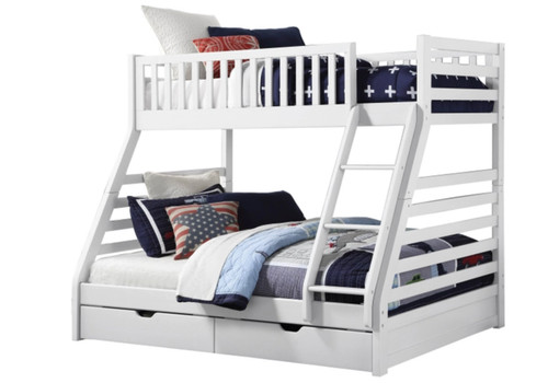 Triple sleeper bunk bed 4 - sleeper, 4'6