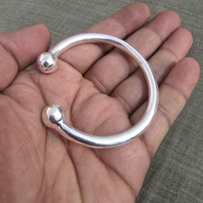 Men's Heavy Solid 14K White