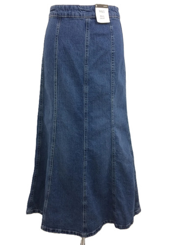 Women skirt mid blue - women's,