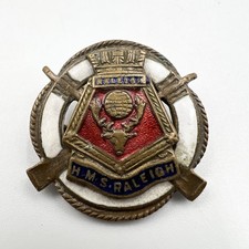 Genuine HMS Raleigh Sweetheart Badge