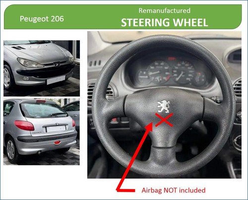Steering wheel peugeot 206 - steering,