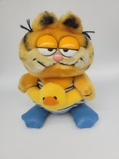 Garfield 1981 Plush  vintage Stunning Condition Original Garfield Plush Toy