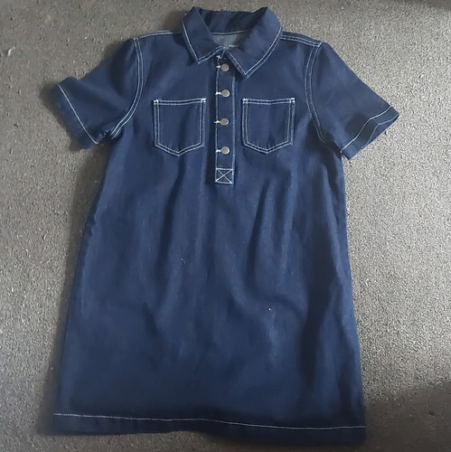 Primark girls blue denim shirt - blue,