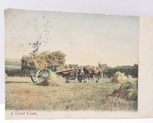 Good load horse drawn - a,
