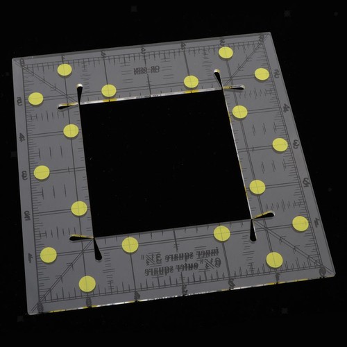 Quilting ruler cut acrylic - cut, '