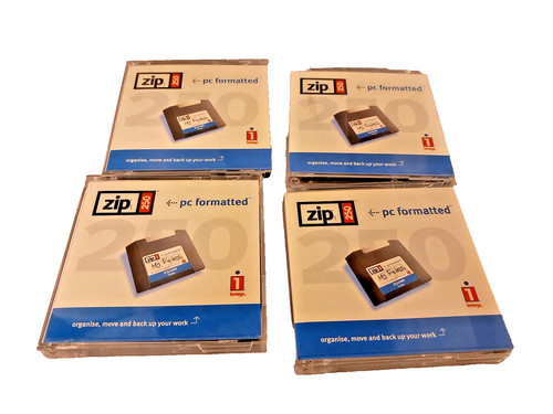 Iomega zip 250 formatted - pc, (4
