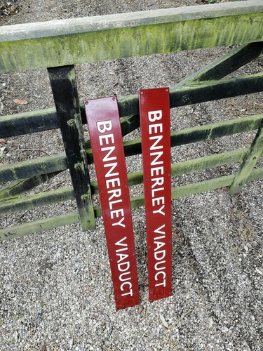 Bennerley viaduct sign - bennerley,