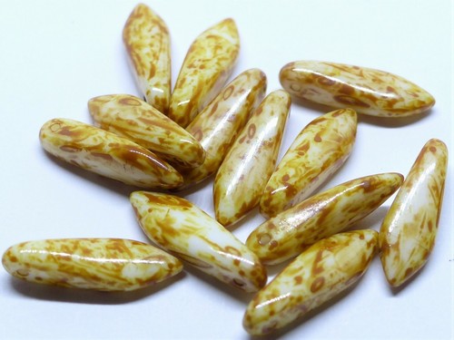 16mm czech glass pressed - 16mm,