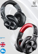 OneOdio FUSION A70-SERIES with Bluetooth NEW! BLACK AND RED Head Phones Over-ear