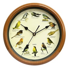 Singing Bird Wall Clock Quiet