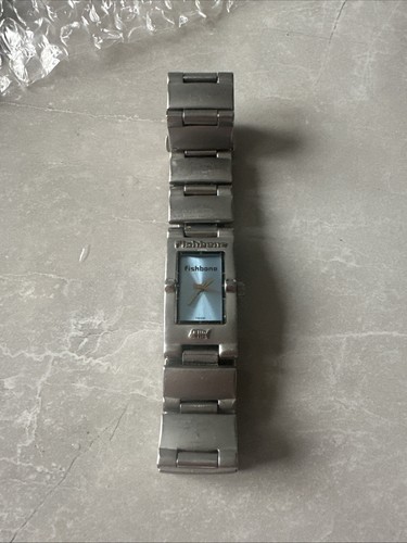 Fishbone teal vintage watch - vintage,