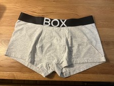 Box menswear light grey boxer