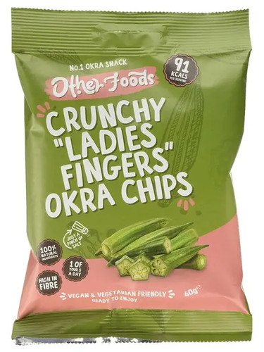 Crunchy ladies fingers - crunchy, okra