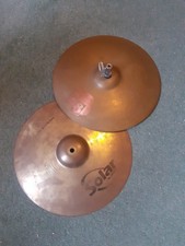 SET OF HI-HAT CYMBALS BY SABIAN AND SOLAR