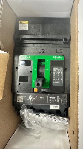 Schneider 125amp mccb d - schneider, sq-d