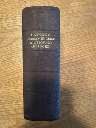 Flugel complete dictionary - complete,