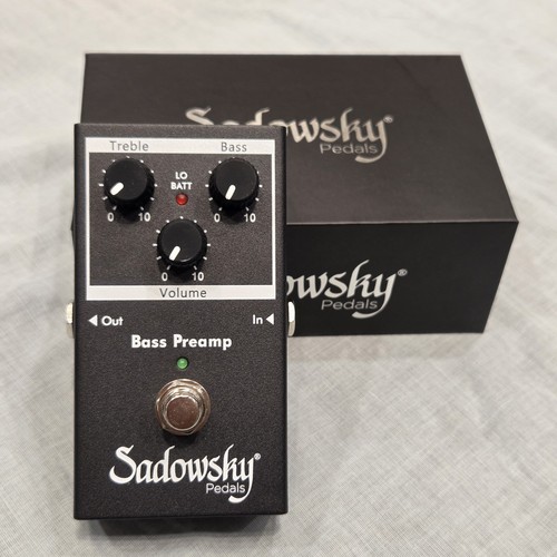Sadowsky sbp bass preamp - v2,