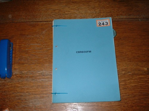 Genuine honda cbr600fm - honda,