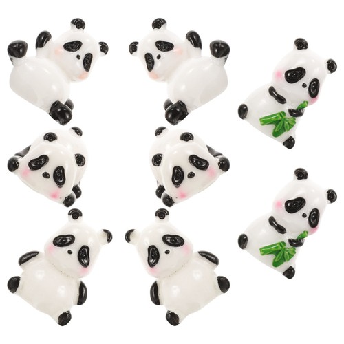 Pcs resin panda figurine - 8,