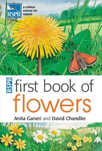 Rspb first book flowers by - of,