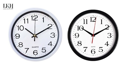 Round wall clock bedroom - wall,