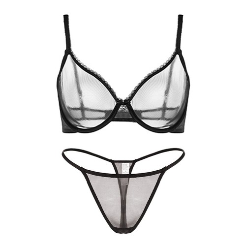 Ultra thin women bras set - ultra-thin,
