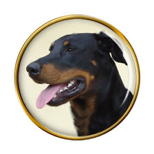 Beauceron Dog  Lapel Pin Badge