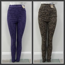Ladies New Ex M&S   Jeggings Three Lenghts Size 6 8 10 12 14