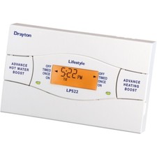 Drayton LP522 5/2 Day Electronic Programmer Central Heating and Hot Water Timer