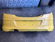 Vauxhall Corsa D Limited Edition Complete Rear Bumper 3 Door Z40Q Yellow