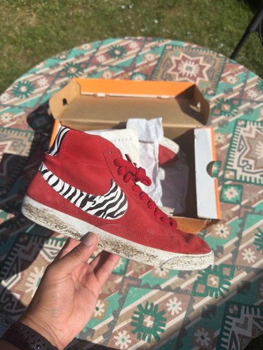 Nike blazers mid zebra - blazers,
