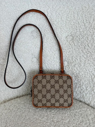 Gucci canvas mini crossbody - gucci,
