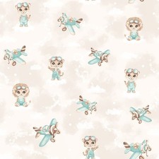 Flying Safari Lion Baby Cot &