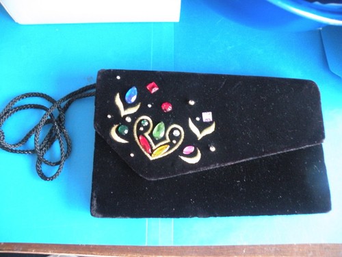 Carolyn barton clutch blk - carolyn,