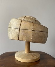 Vintage millinery hat block, 5