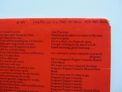 The beatles sgt peppers rare - the,