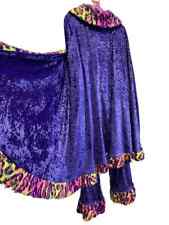 70’s Disco Pimp Costume - Neon Trim - Large 