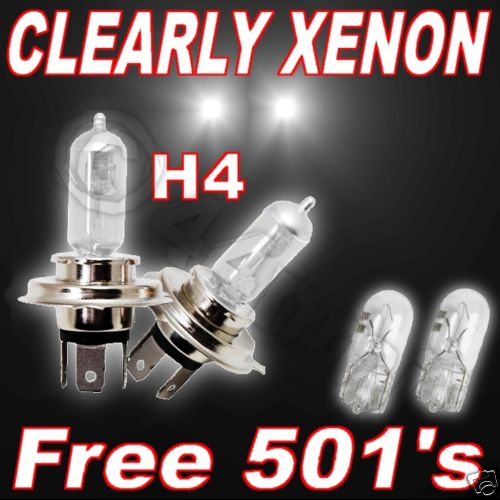 Clear xenon headlight bulbs - xenon,